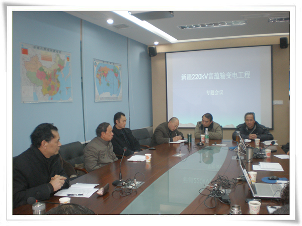 公司召開新疆工程專題會(huì)議