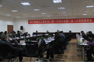 公司總經(jīng)理陳云出席四川省電力工程協(xié)會二屆一次會長會暨二屆二次常務(wù)理事會
