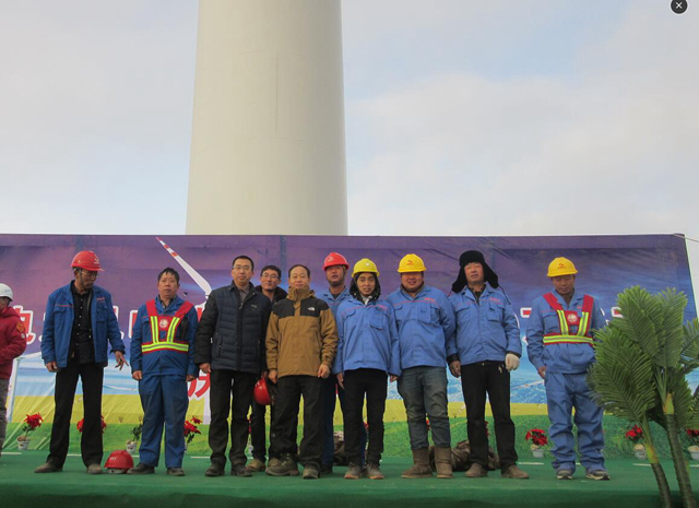 陳云總經(jīng)理赴寧夏海原出席華潤電力風(fēng)電裝機(jī)容量突破500萬千瓦慶典