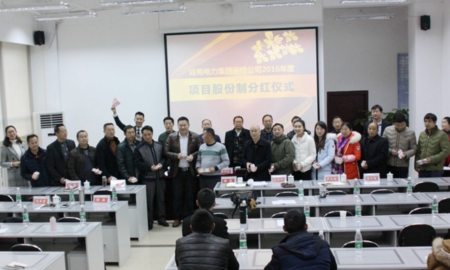 公司召開2016年度項目股份制實施總結(jié)會議