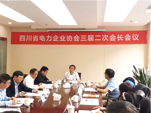 總經(jīng)理陳云出席川電工程協(xié)會三屆二次會長工作會議