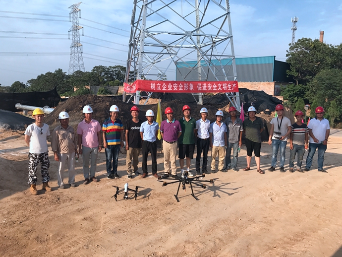 華潤電力控股有限公司中西大區(qū)副總經理李曙光至成蜀電力河南偃師項目場地檢查指導工作