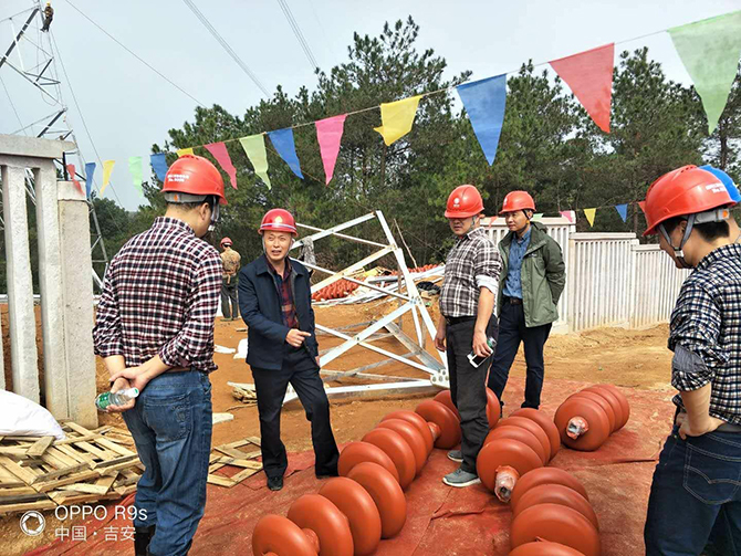 國網(wǎng)江西省電力檢修公司領導到500kV文贛I、II回線跨昌贛客專遷改工程檢查指導工作