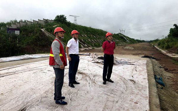 陳云總經(jīng)理視察川南城際鐵路500kV線路遷改工程