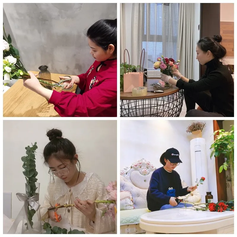 【精致女王，花樣人生】成蜀電力集團(tuán)工會(huì)舉行“三八”婦女節(jié)線上插花活動(dòng)