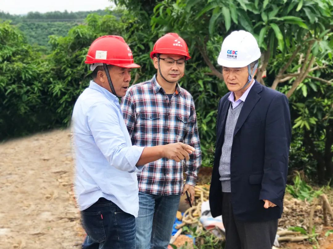 成蜀電力集團(tuán)副總工程師姜烈巍赴廣西項(xiàng)目檢查工作