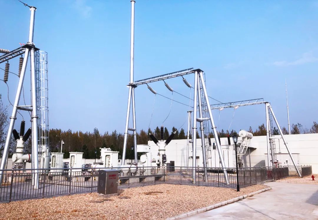 華潤鳳陽縣石門山風電場項目110kV升壓站土建安裝工程反受電成功