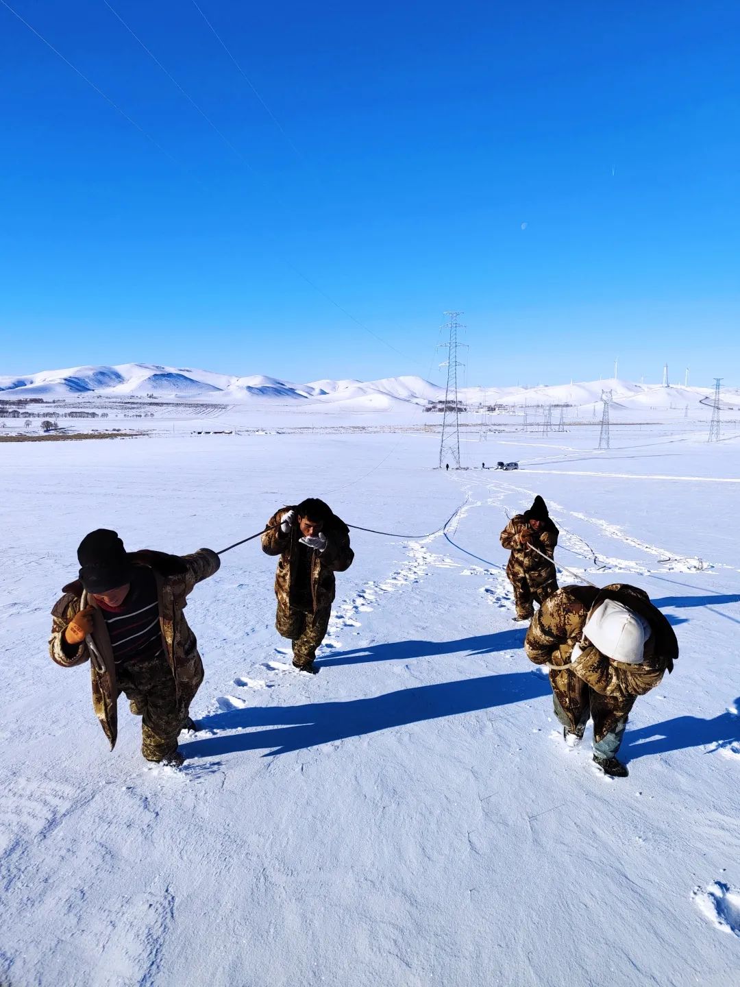 鏖戰(zhàn)風雪，堅守如一——正鑲白旗225MW風電項目建設紀實
