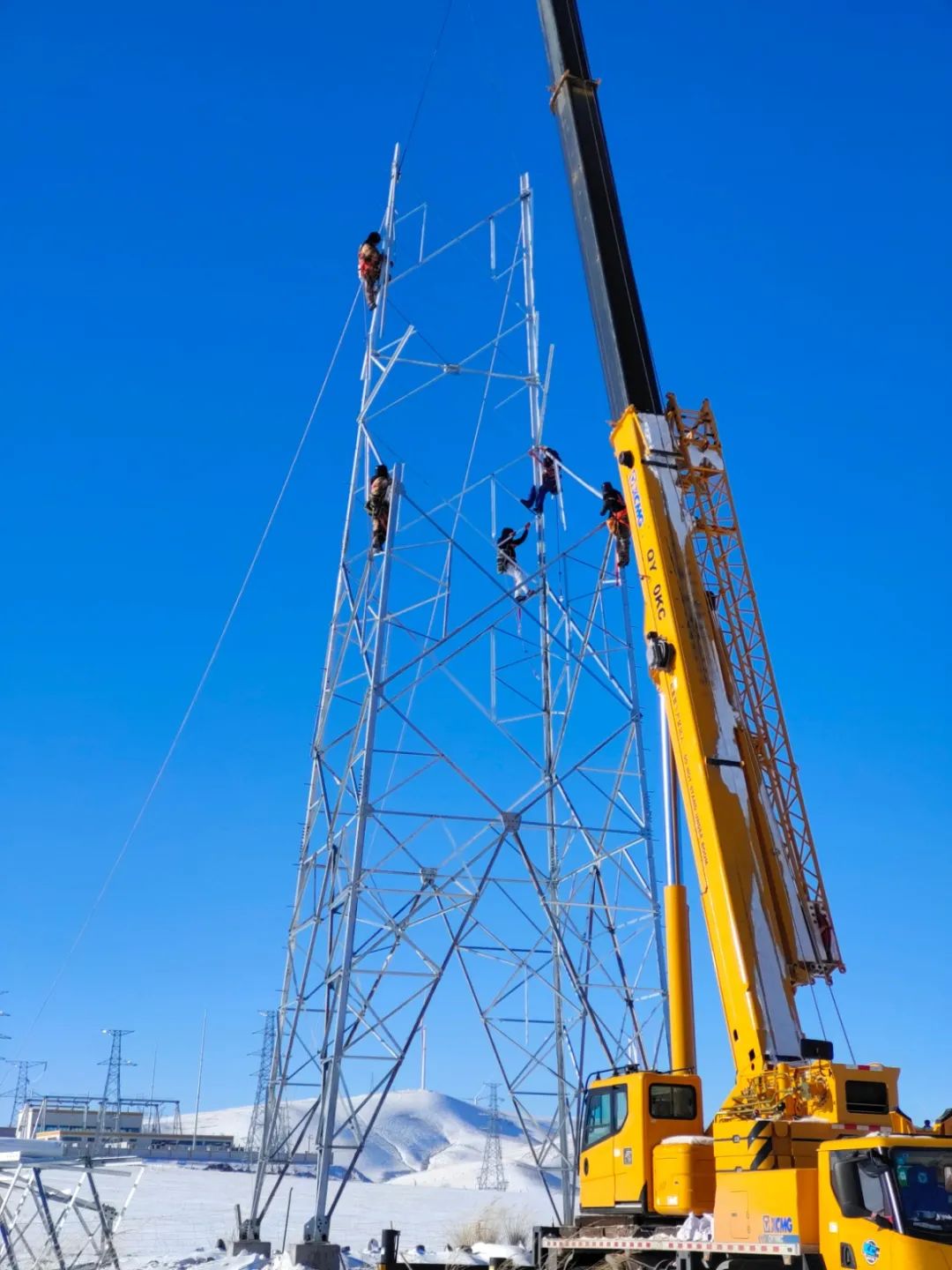 鏖戰(zhàn)風雪，堅守如一——正鑲白旗225MW風電項目建設紀實