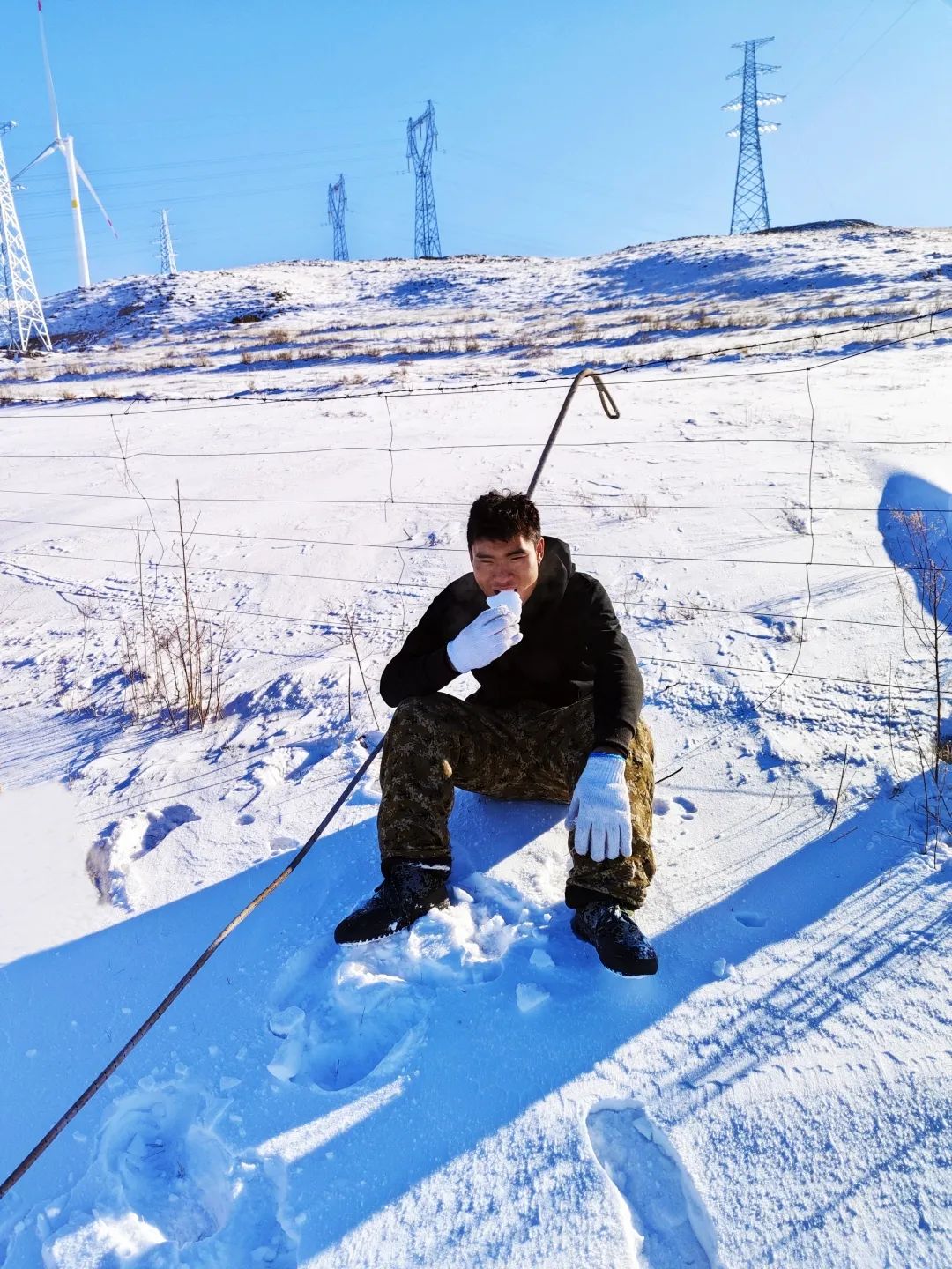 鏖戰(zhàn)風雪，堅守如一——正鑲白旗225MW風電項目建設紀實