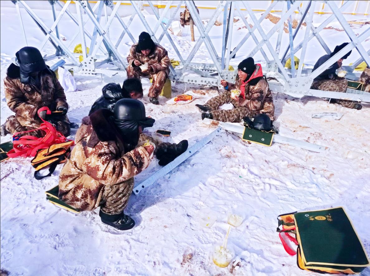 鏖戰(zhàn)風雪，堅守如一——正鑲白旗225MW風電項目建設紀實