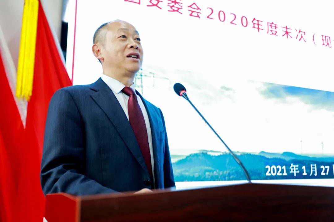 成蜀電力集團召開安委會2020年度末次會議