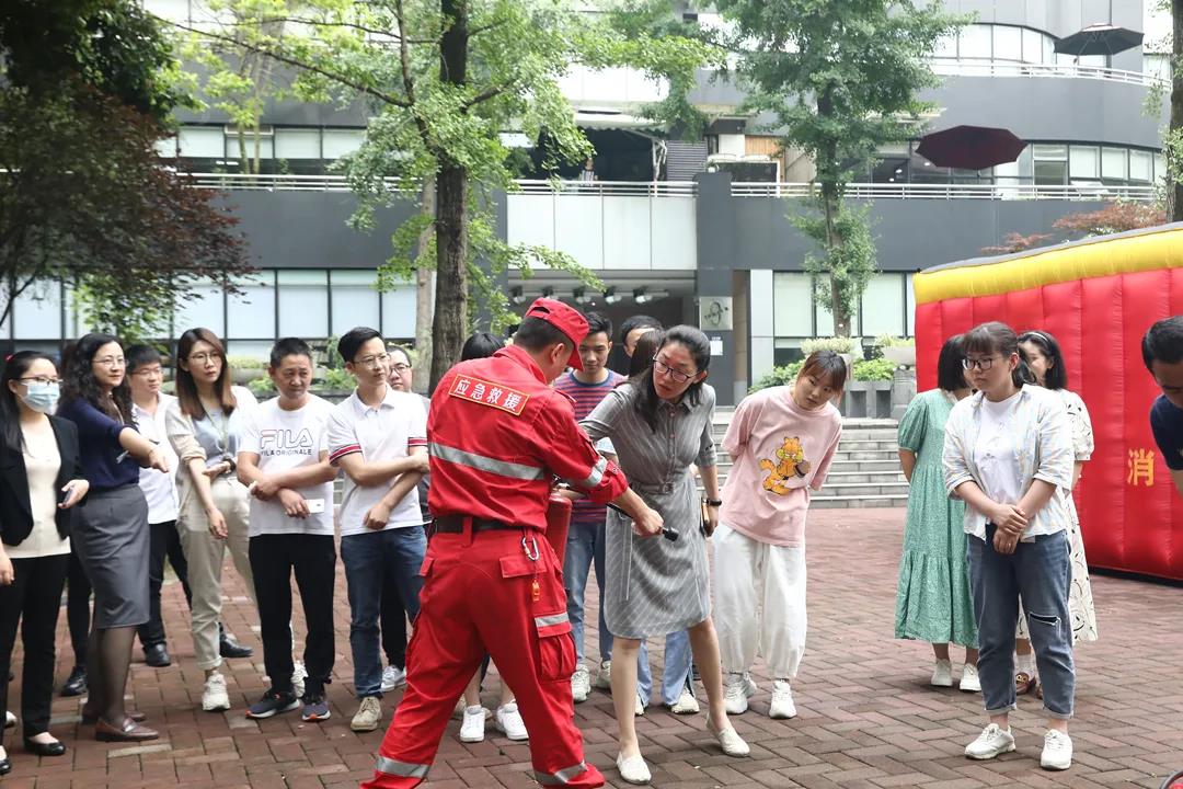 集團開展消防安全知識培訓及應急演練