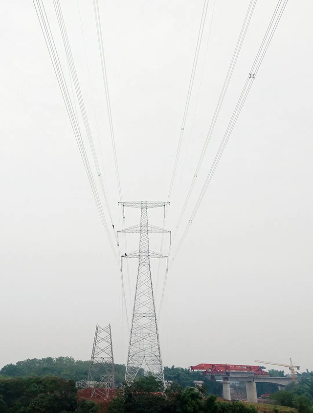 500kV 洪瀘一二線遷改工程順利完成