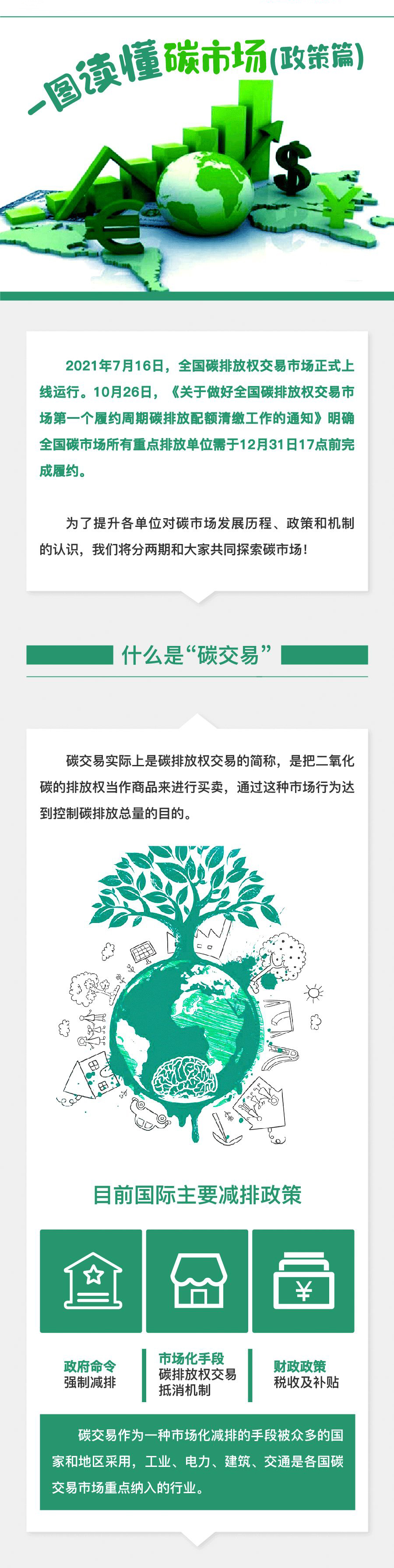 圖解碳市場（政策篇）