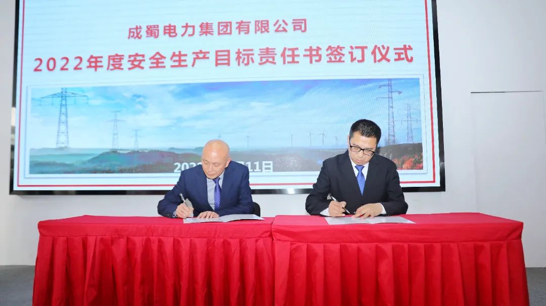 成蜀電力集團召開安全生產(chǎn)委員會2022年度首次（擴大）會議