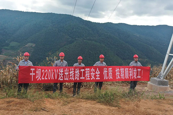云南省元江縣干壩農光互補光伏項目220kV送出線路EPC工程順利竣工
