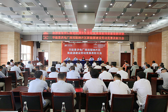 成蜀電力集團(tuán)榮獲華能景洪電廠新能源建設(shè)勞動(dòng)競(jìng)賽 “先進(jìn)單位”稱號(hào)