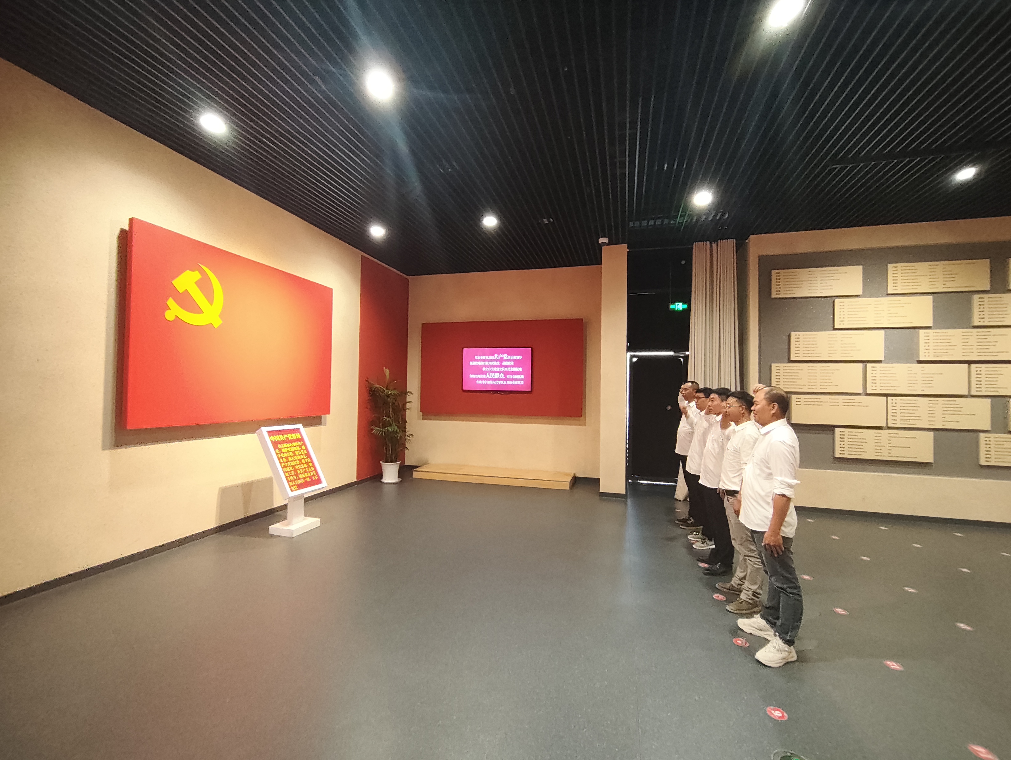 鹽城光伏項目臨時黨支部開展慶“七一”活動