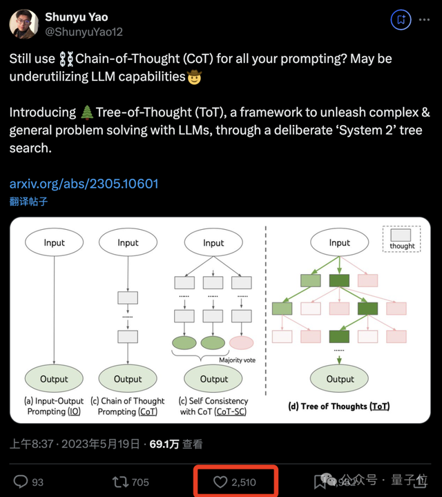 OpenAI喜提姚班學霸姚順雨：思維樹作者，普林斯頓博士，還是個Rapper