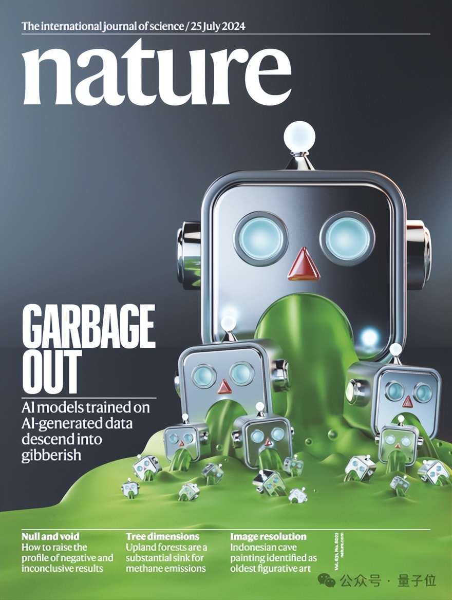Nature封面：AI訓AI，越訓越傻