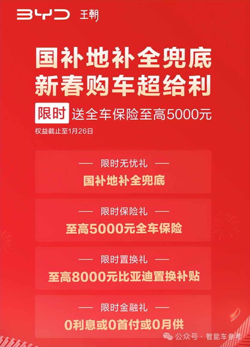 沒(méi)有“5年分期0利息”，都跟不上車圈蛇年價(jià)格戰(zhàn)