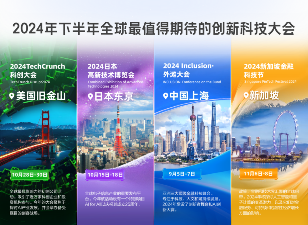 科技大會(huì)頂流們，上海都要包圓了啊