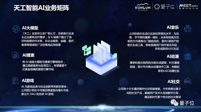 大模型只有免費(fèi)了才能迎來應(yīng)用大爆發(fā)|昆侖萬維方漢@MEET2024
