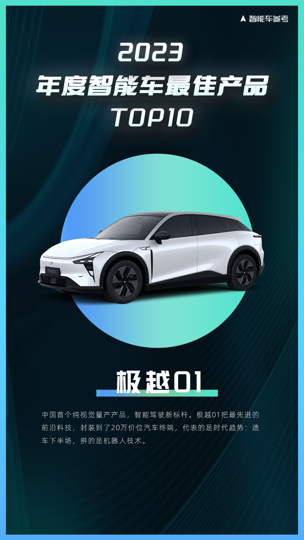 年度智能車十大產(chǎn)品