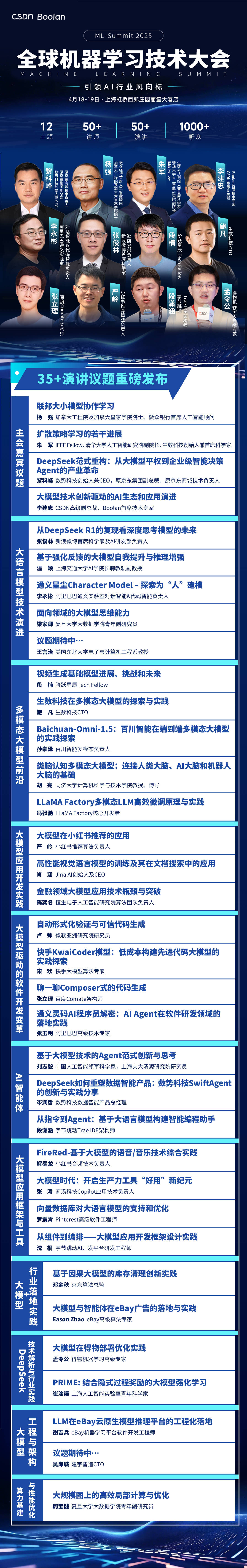 2025全球機(jī)器學(xué)習(xí)技術(shù)大會即將召開：匯聚全球AI頂尖專家，共話未來技術(shù)趨勢