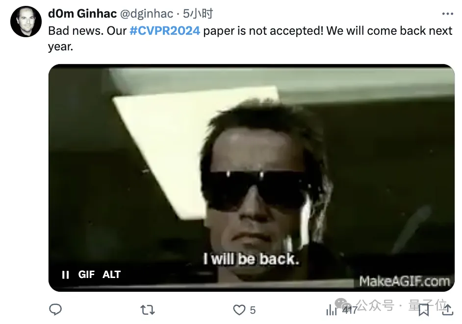 CVPR'24發(fā)榜，華人博士生連中三篇凡爾賽！官方下場發(fā)梗圖玩壞網(wǎng)友