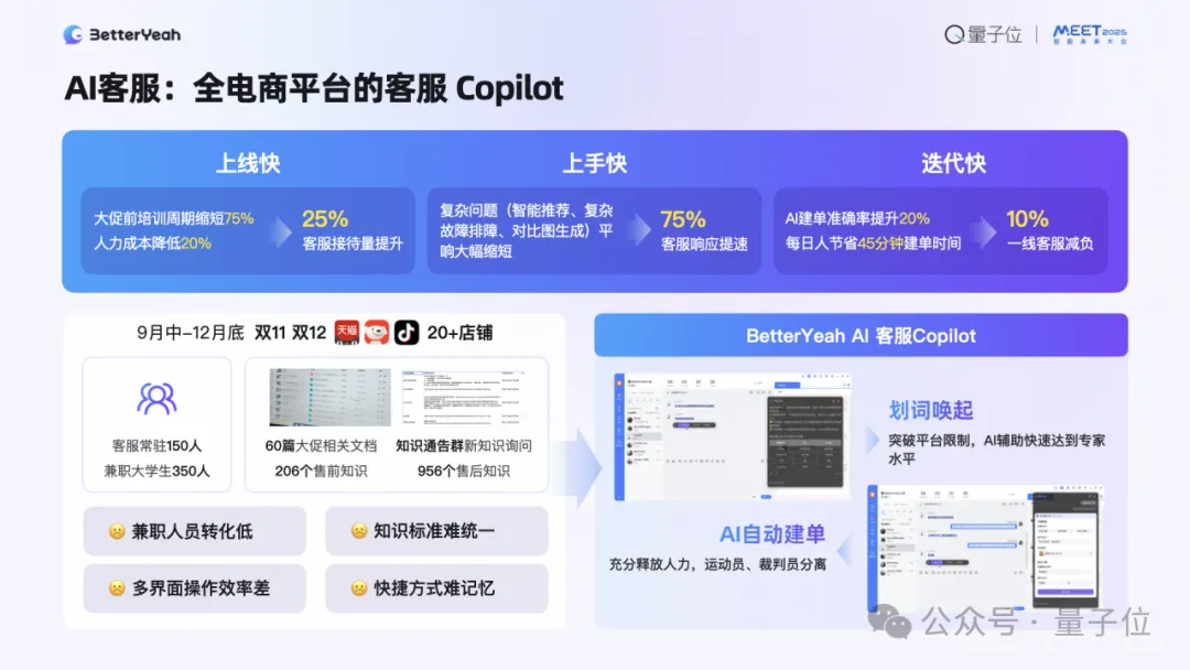企業(yè)級Agent已進(jìn)入生產(chǎn)力階段｜BetterYeah AI張毅@MEET