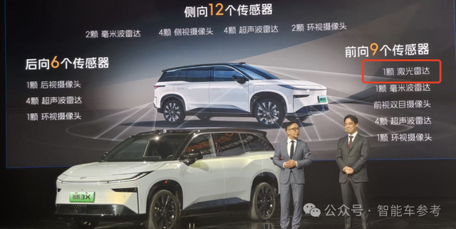 強(qiáng)得不像合資車！豐田首款智能車交卷，14萬(wàn)買端到端+激光雷達(dá)