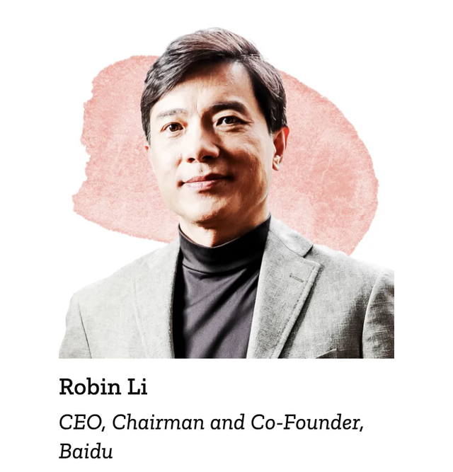 李開復李彥宏奧特曼獲評全球AI領(lǐng)袖，《時代》出品，全球100人