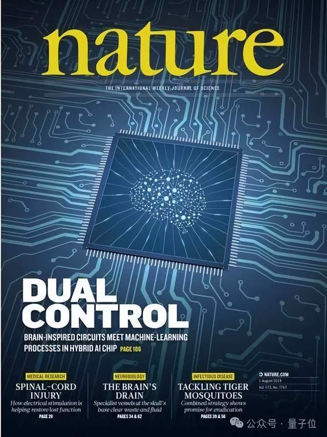 清華“天眸芯”登Nature封面！全球首款類腦互補(bǔ)視覺芯片，施路平團(tuán)隊最新成果