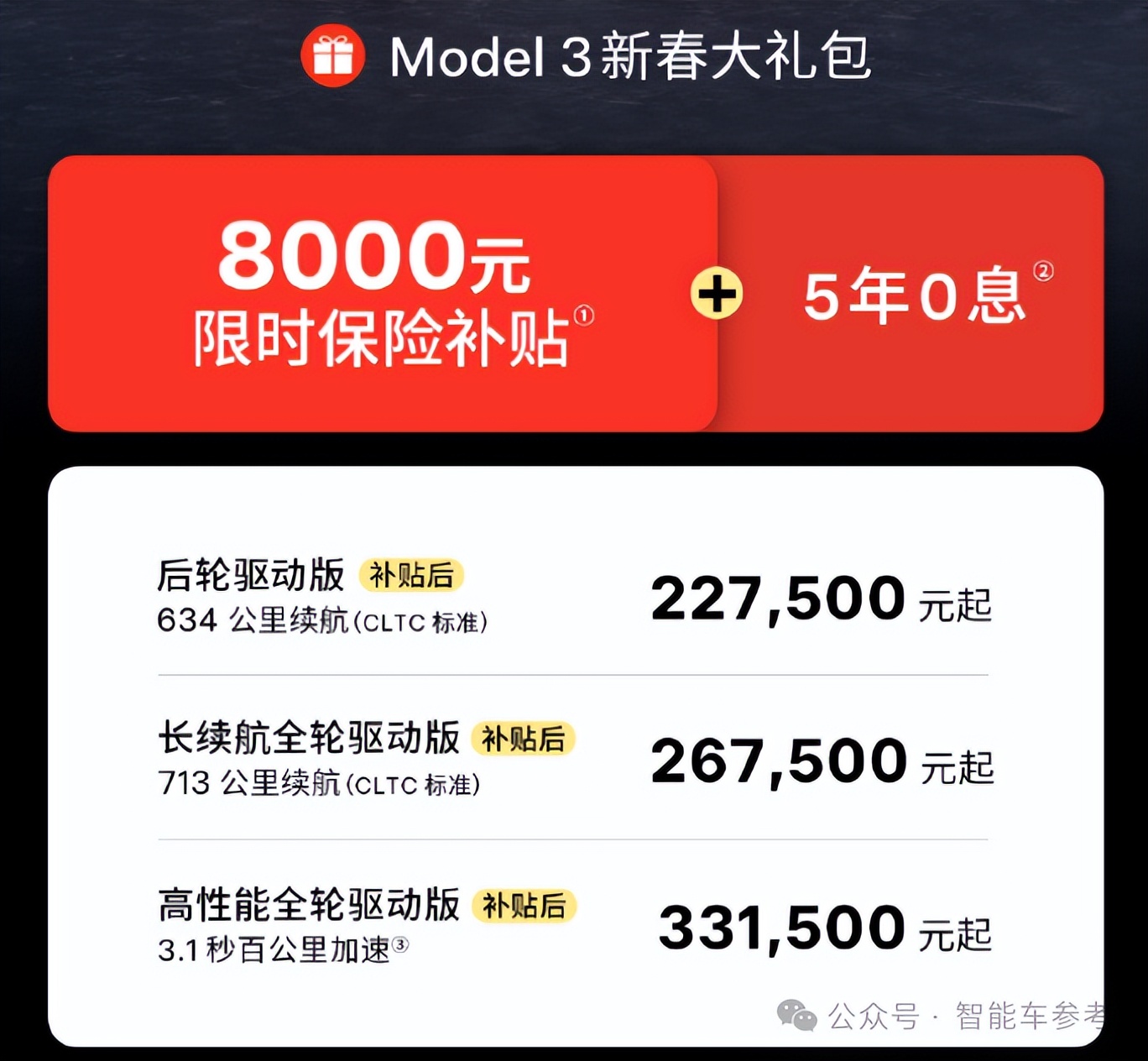 沒(méi)有“5年分期0利息”，都跟不上車圈蛇年價(jià)格戰(zhàn)