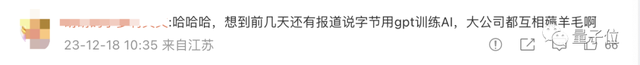 Gemini自曝中文用百度文心一言訓(xùn)練，網(wǎng)友看呆：大公司互薅羊毛？？