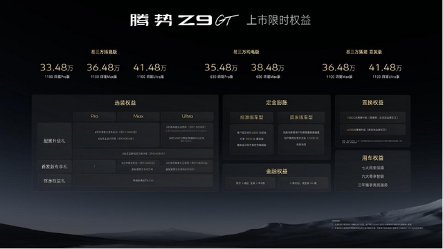 騰勢Z9GT上市33.48萬元起，標配易三方高階智駕
