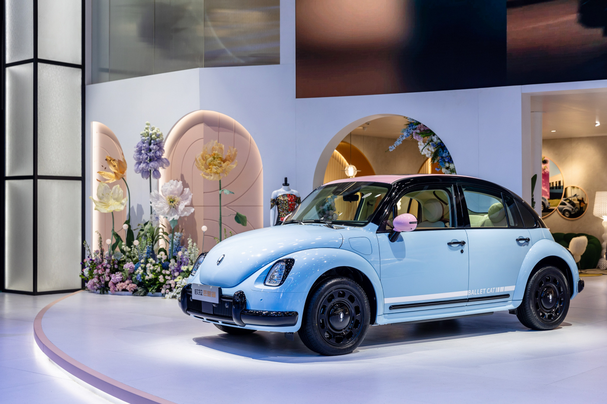 歐拉汽車廣州車展打造芭蕾貓專場(chǎng)