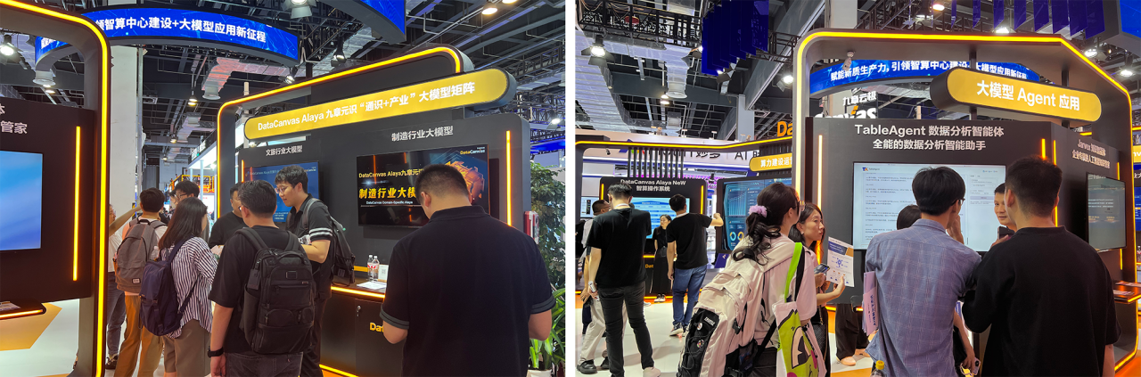 DataCanvas Alaya NeW智算操作系統震撼亮相WAIC 2024