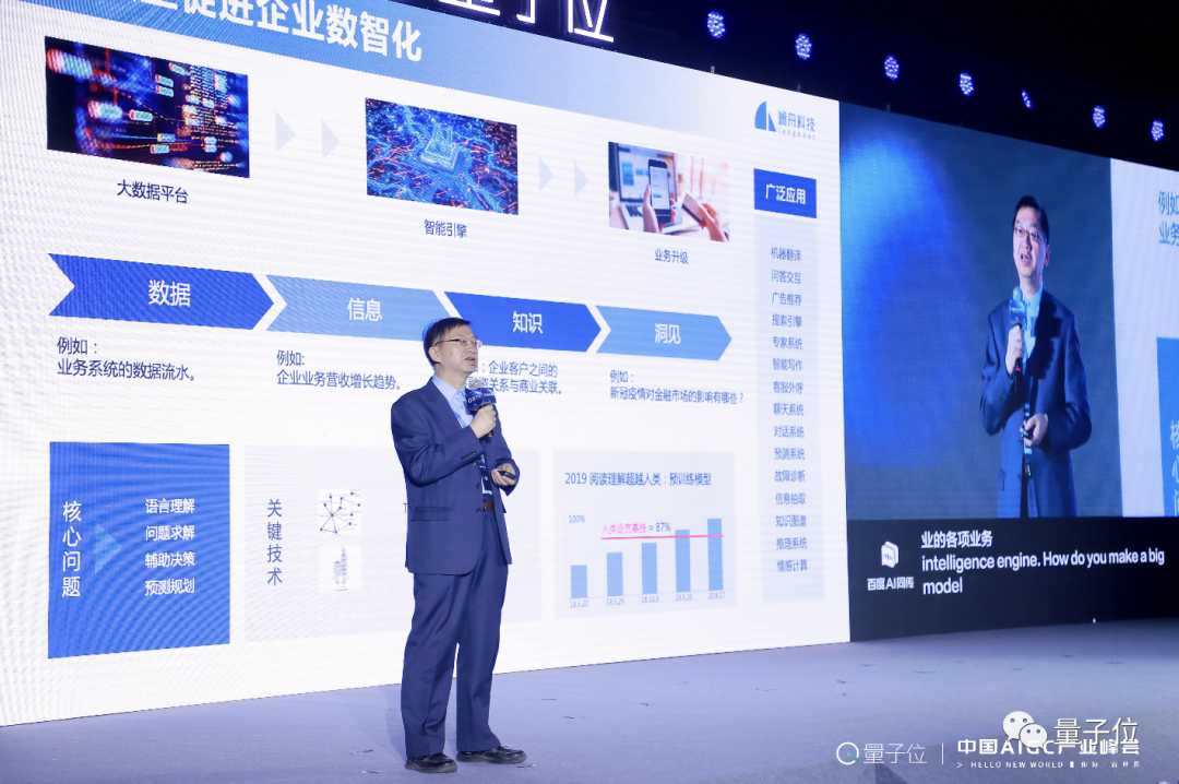 瀾舟科技周明:大模型正在催生新AI中臺 | 中國AIGC產業(yè)峰會